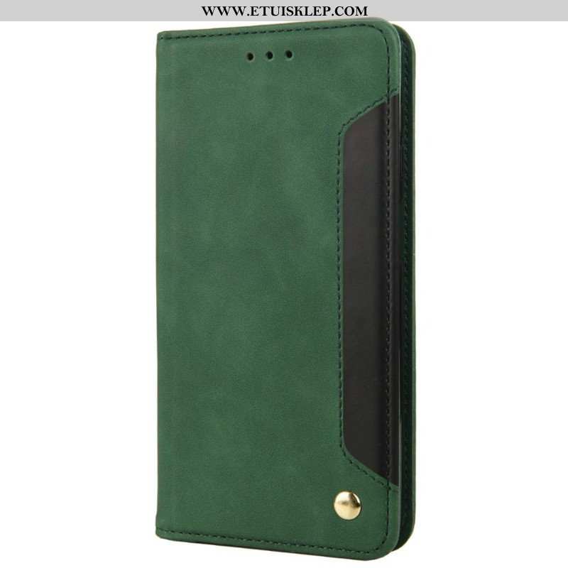 Etui Na Telefon do Samsung Galaxy M23 5G Etui Folio Podpis Dwukolorowy